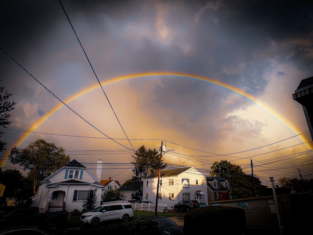 Somewhere over the…